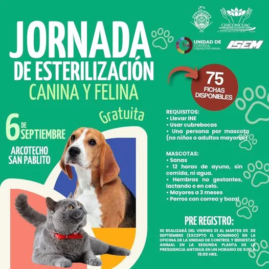 1693503142 JORNADA DE ESTERILIZACION 2023 Esterilizacion canina y felina totalmente GRATUI jpg