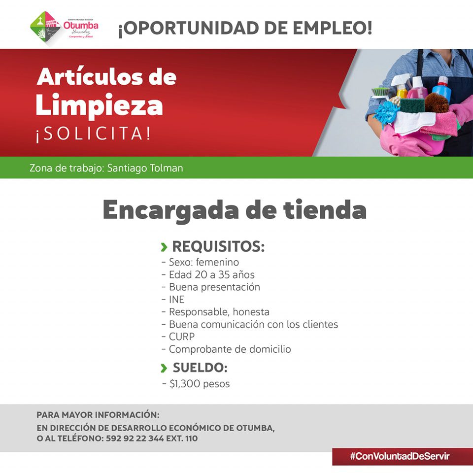 1693523671 87 La Direccion de Desarrollo Economico nos comparte las vacantes disponibles