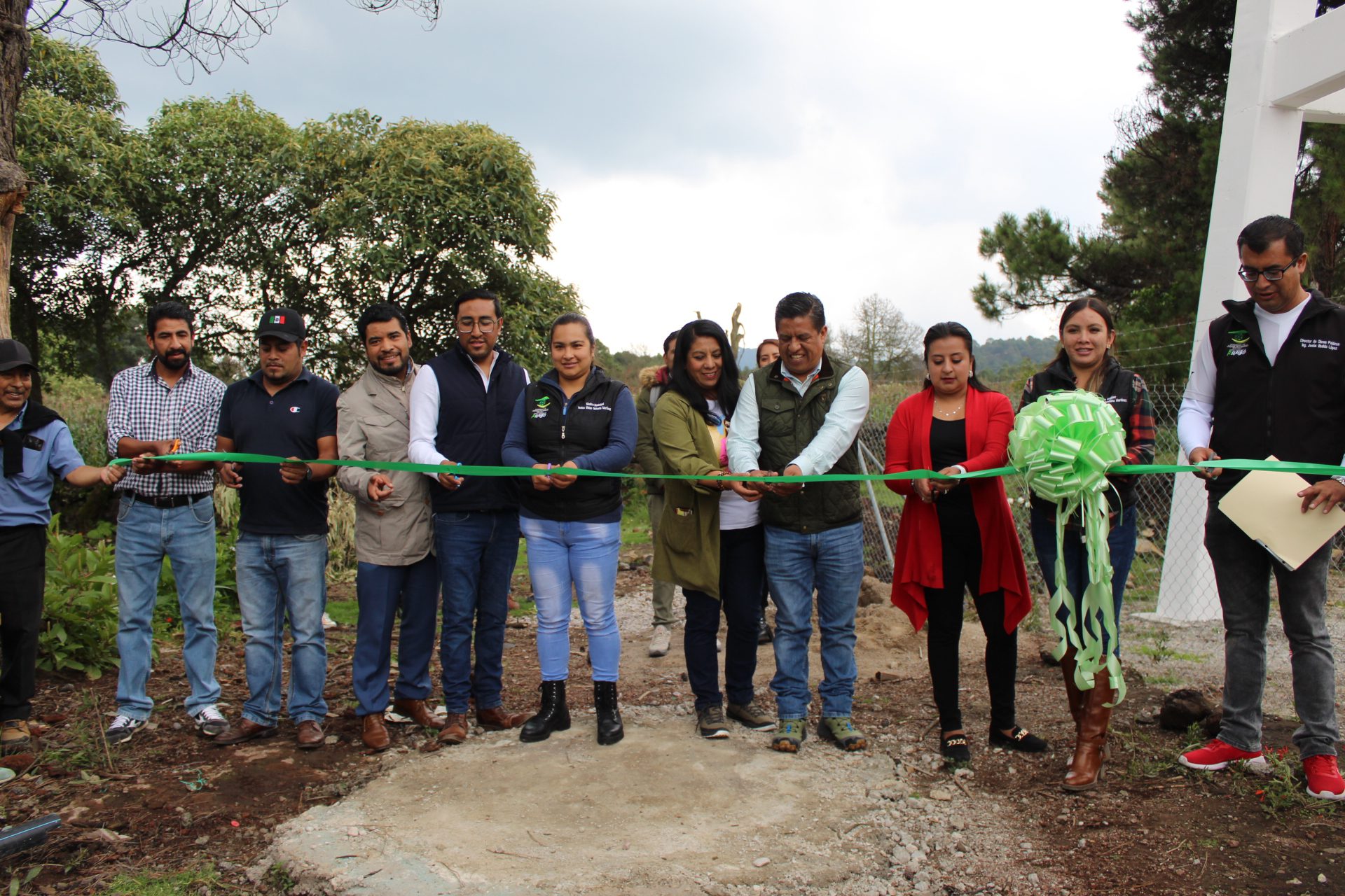 23 de agosto Entrega de obra en San Miguel