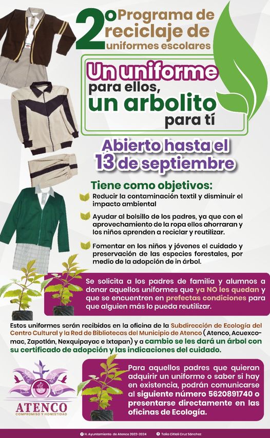 A traves de la Subdireccion de Ecologia invitamos a los