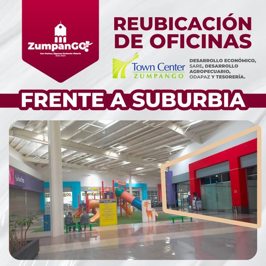 ATENCION Zumpanguenses Para ofrecerte un mejor servicio y atencion hemos