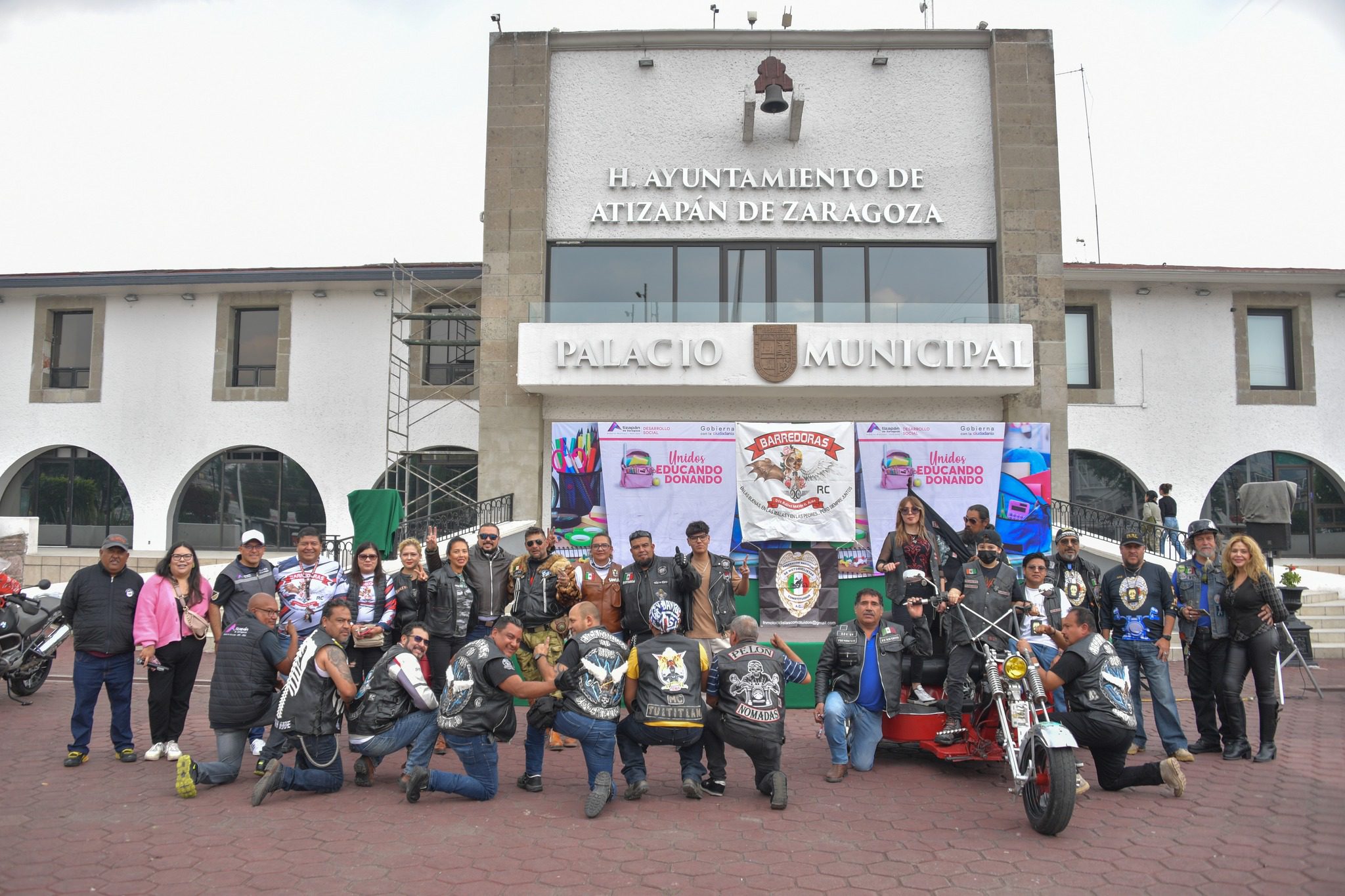 Agradecemos a los integrantes de Moto Clubs que participaron en