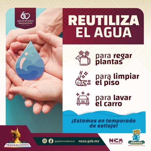 Agua Reutiliza el agua del lavado de ropa trastes