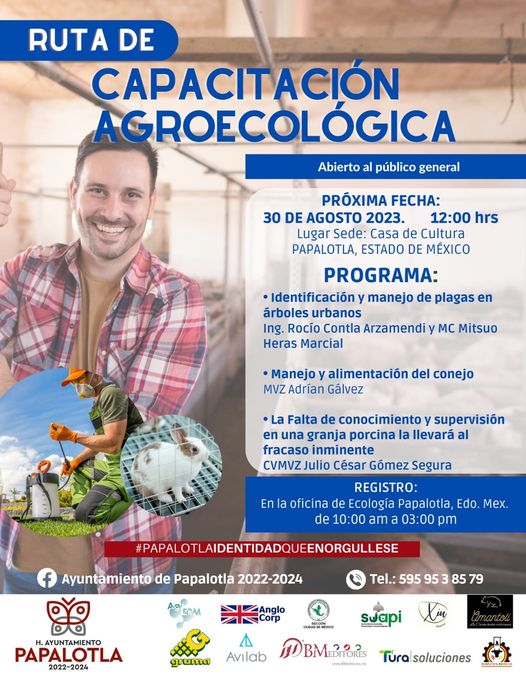 Asiste ¡Unete a la Ruta de Capacitacion Agroecologica Mira