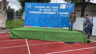 CLAUSURA DEL CURSO DE VERANO 2023 IMAGINANDOAPRENDIENDO Y JUGANDO