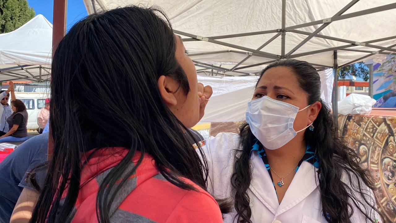 Comenzamos con la JornadaDeSalud en la delegacion de Zoyatzingo acude