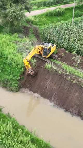 Desazolve Rio Sila en BarrioDeTrojes