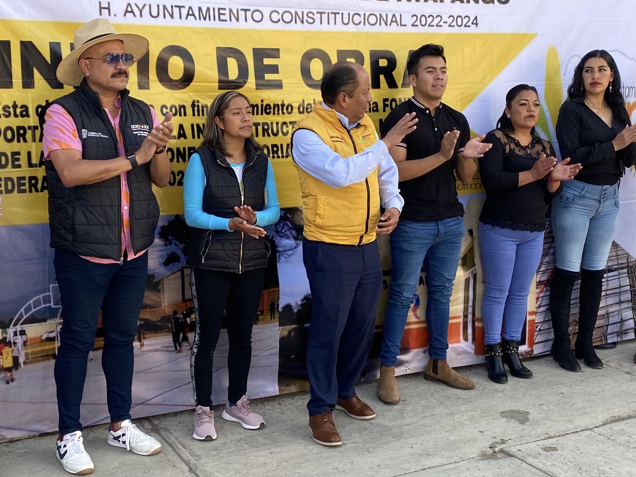 El Ayuntamiento de Ayapango 2022 2024 dio inicio con la obra