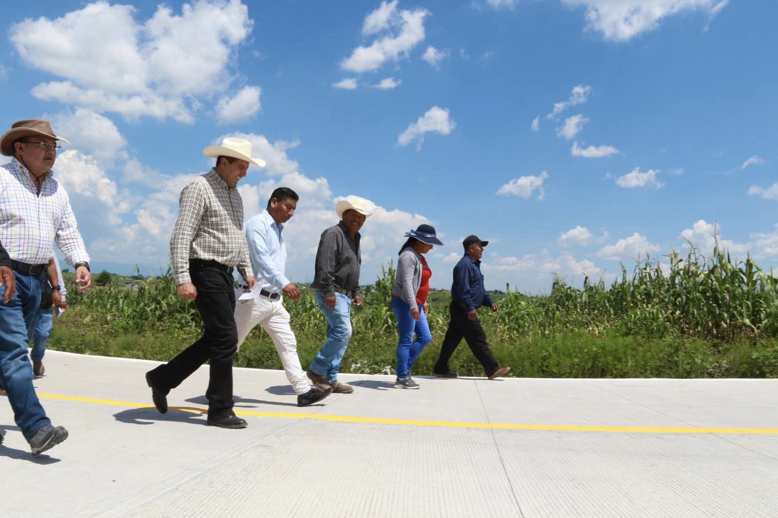 En Guadalupe del Rio el presidente municipal Abuzeid Lozano superviso