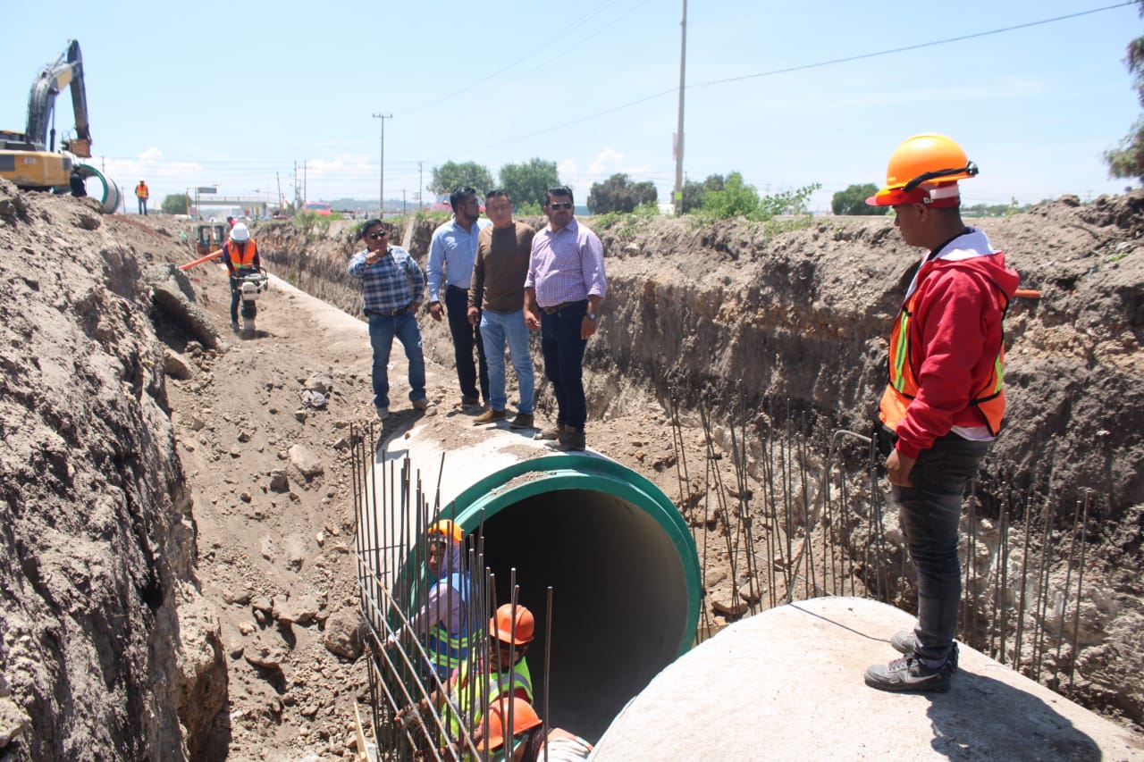 En San Bartolo Cuautlalpan Zumpango continuan las obras para brindarles