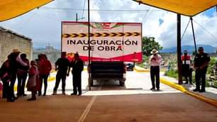 EnVivo InauguracionDeObra construccion de pavimento con concreto hidraulico e