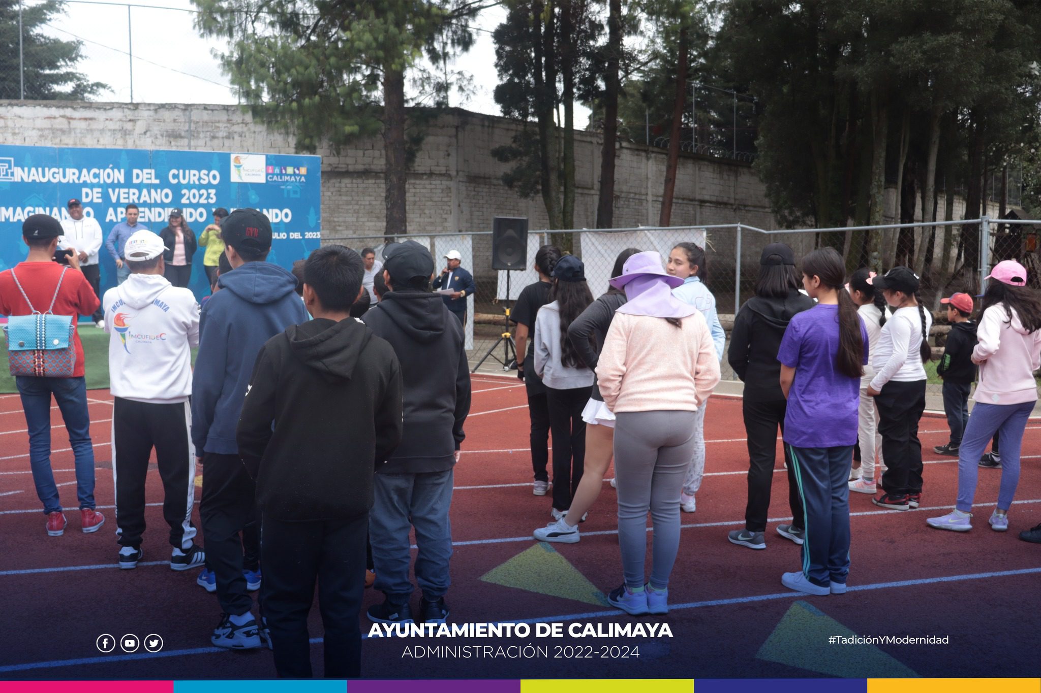 Esta manana de lunes dimos inicio al Curso de Verano