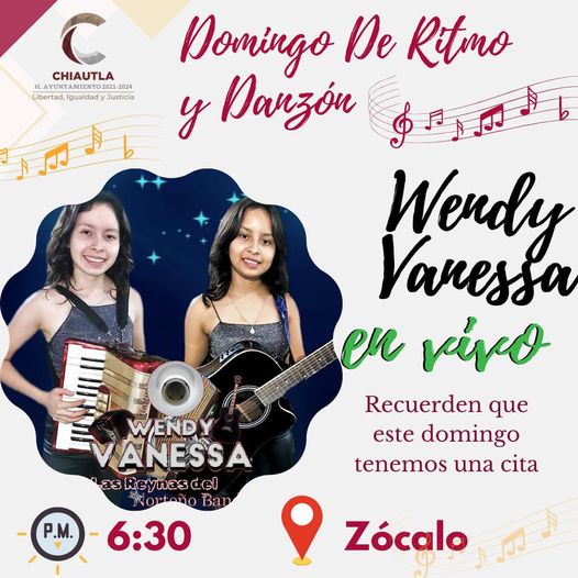 Este domingo de ritmo y danzon estara con nosotros Wendy