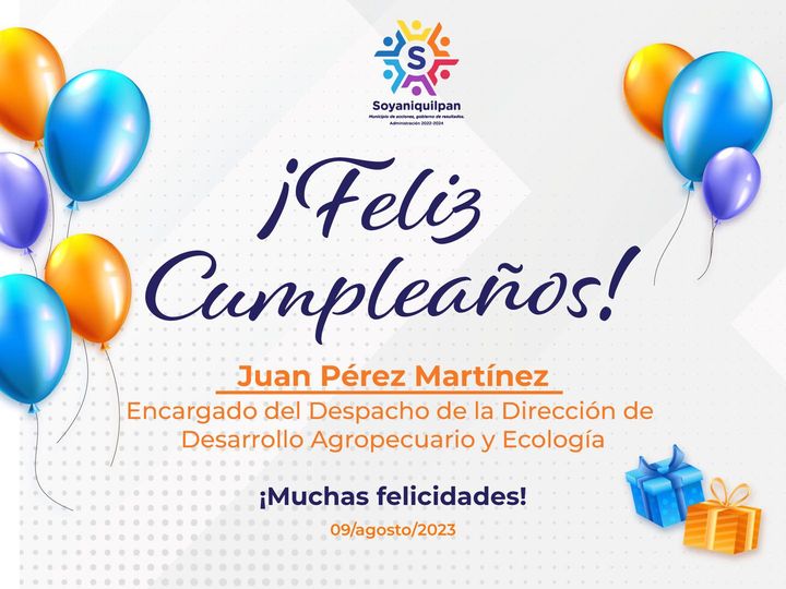 Felicitamos a nuestro companero Juan Perez Martinez con motivo de