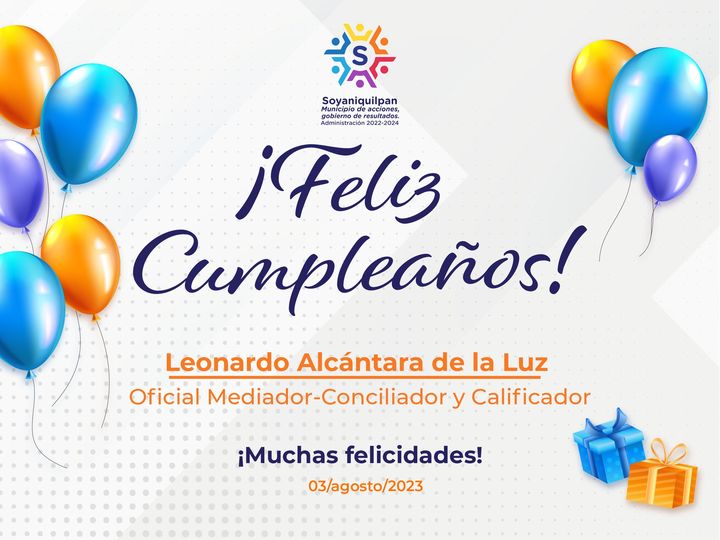 Felicitamos al Oficial Mediador – Conciliador y Calificador Leonardo Alcantara