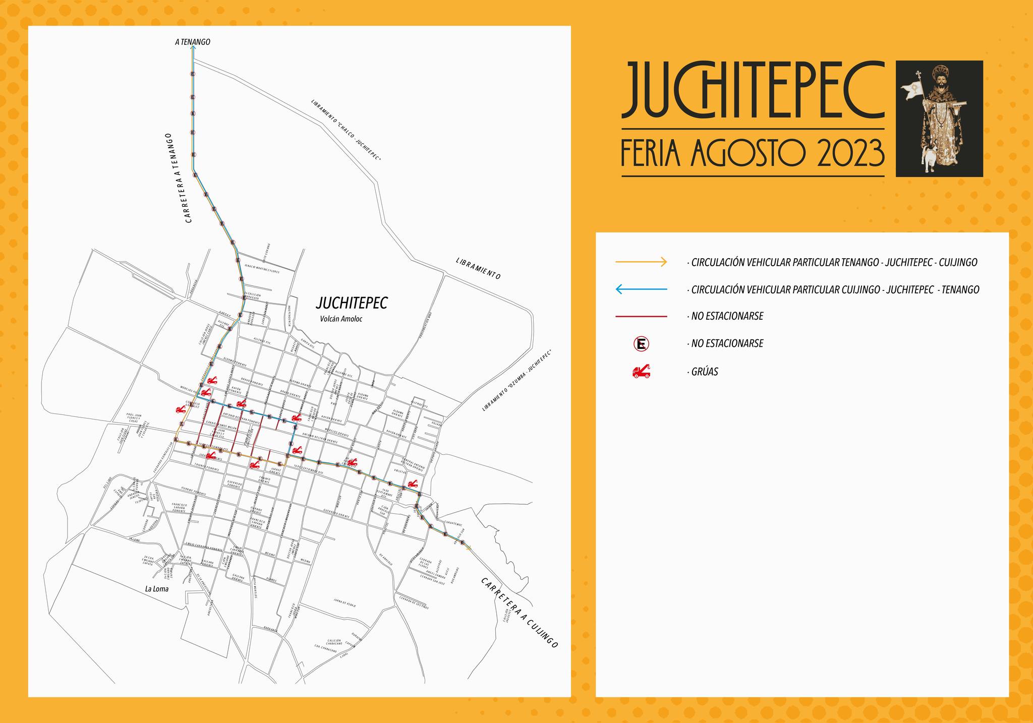 FeriaPatronal2023 Vecino y visitante te invitamos a respetar las