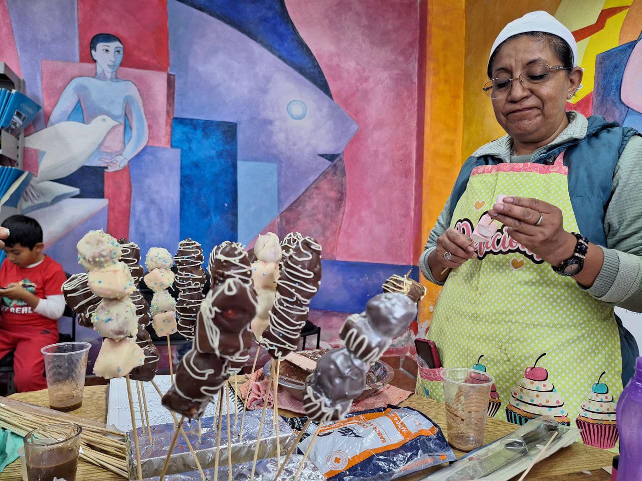 FomentoAlAutoempleo En los cursos de Chocolateria y Bombon las