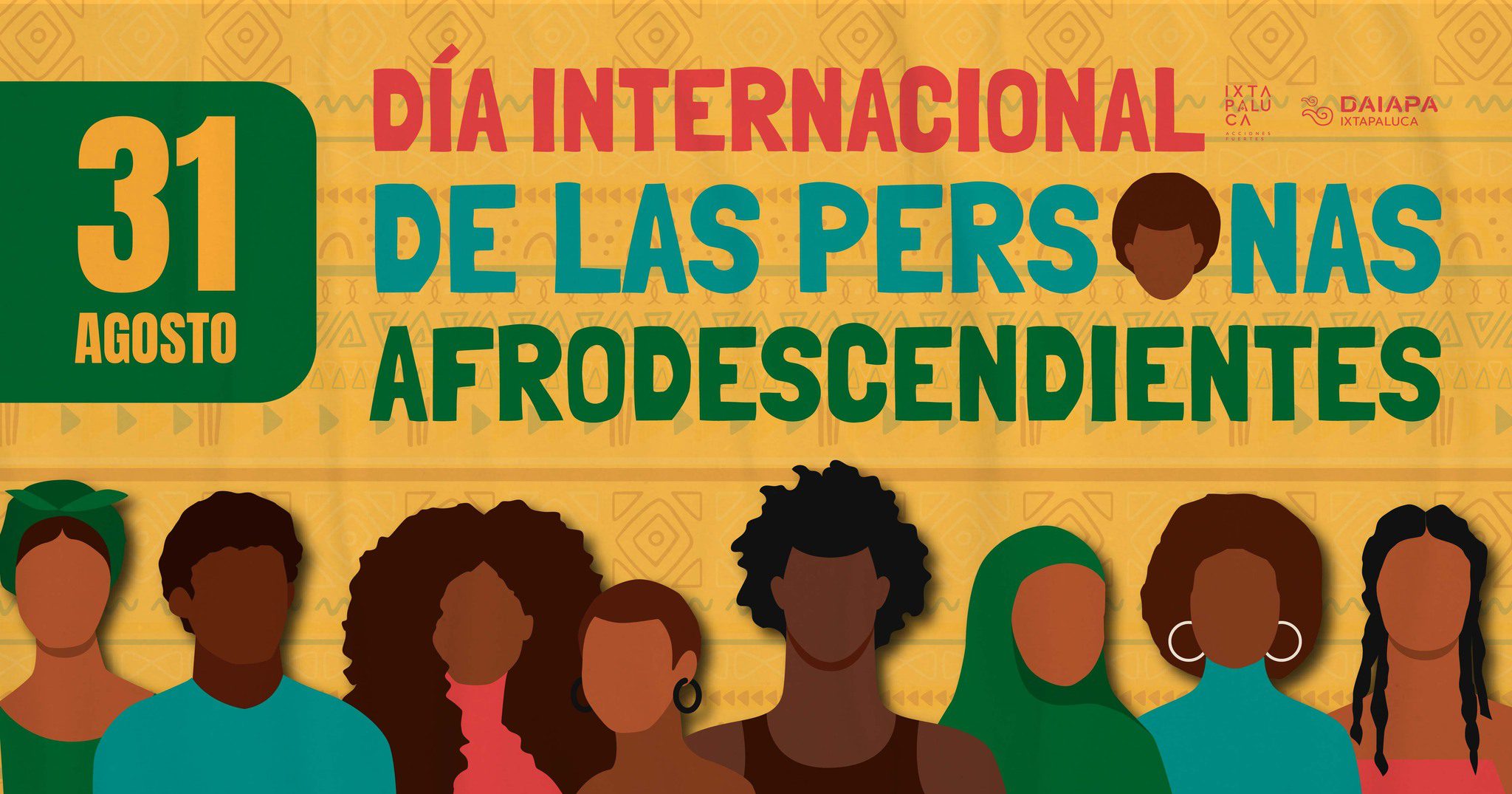 Hoy 31 de agosto festejamos a las personas afrodescendientes Porque