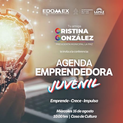 JUVENTUD ¿Quieres emprender un negocio Acude a la Agenda