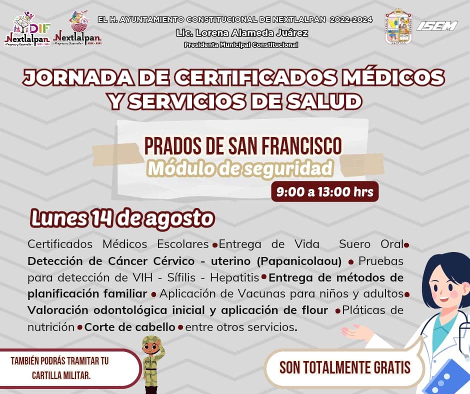 Jornadas de Certificados Medicos Escolares y Servicios de Salud 🩵