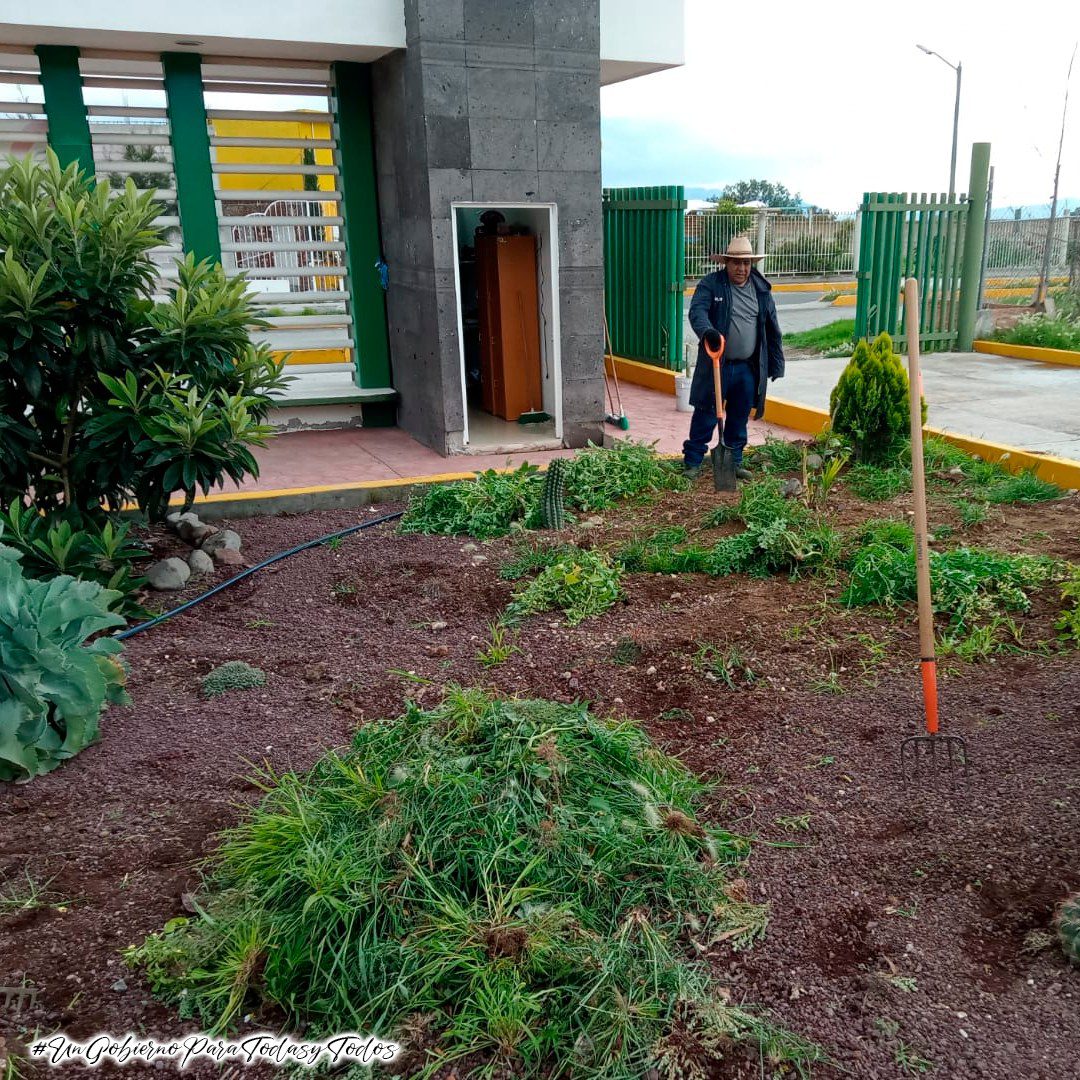 La Coordinacion de Parques y Jardines del H Ayuntamiento de