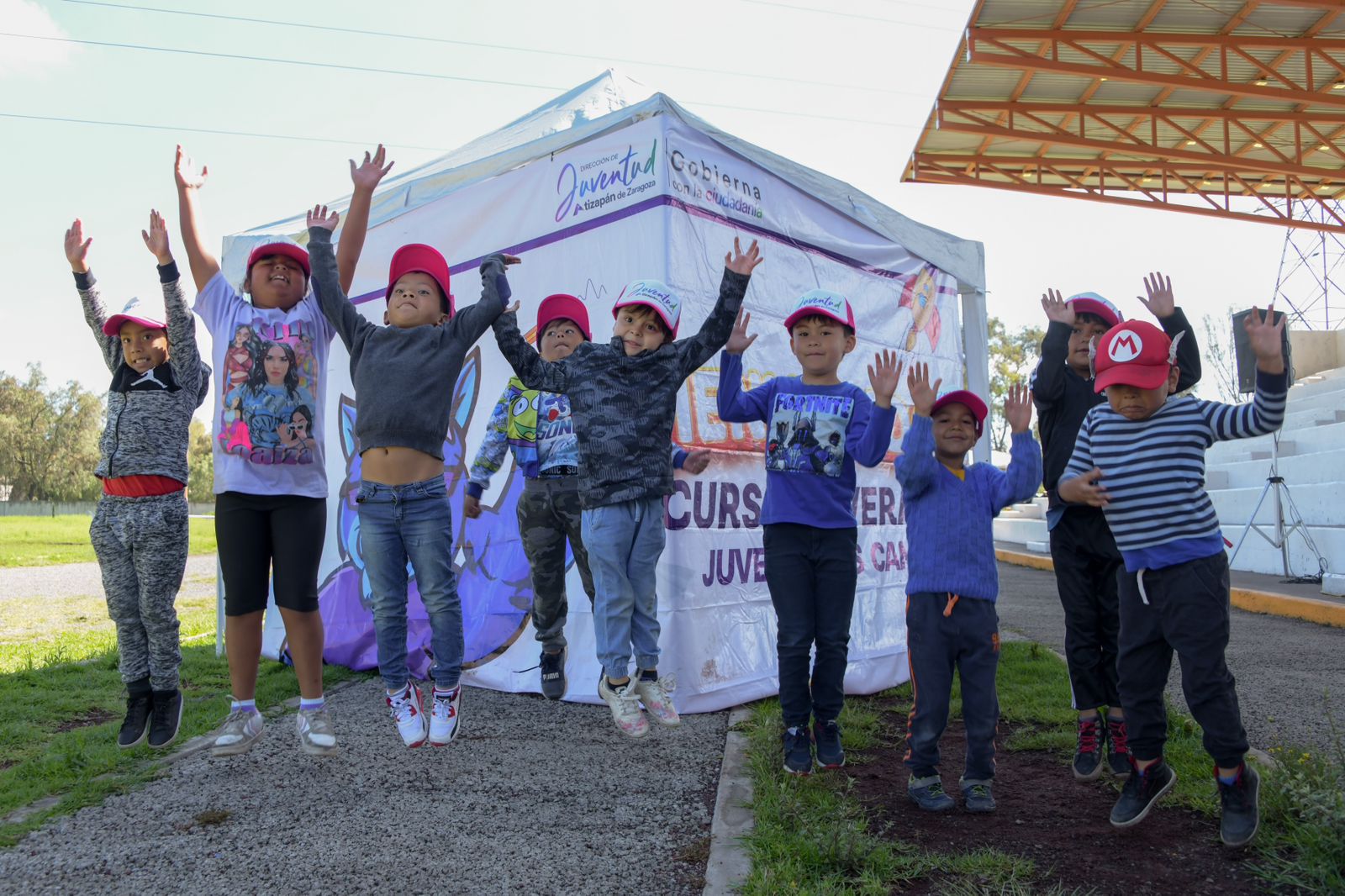 Los pequenos atizapenses disfrutaron de gran diversion en el Curso