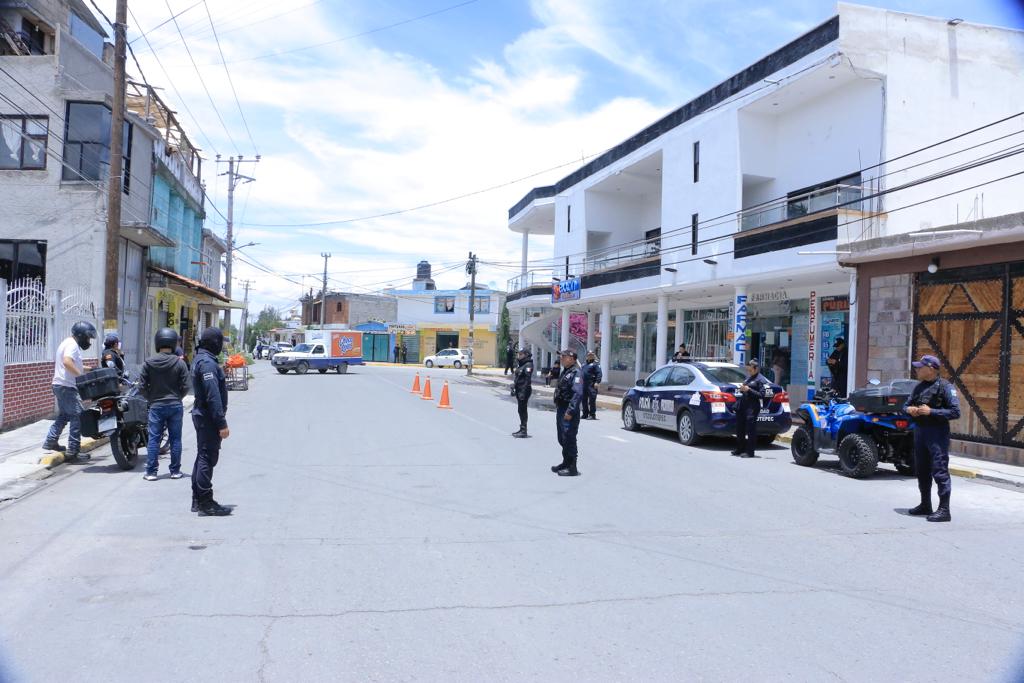 Mediante acciones destinadas a garantizar la seguridad de nuestra ciudadania