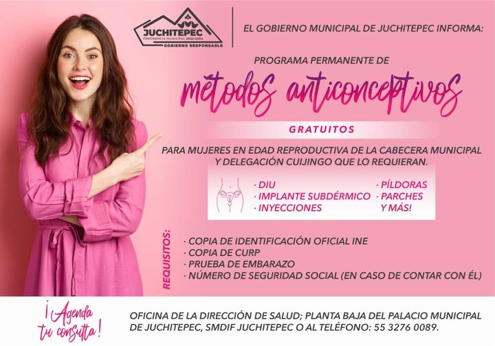 MetodosAnticonceptivos ¡Opciones para tu bienestar Mujeres de nuestro mun