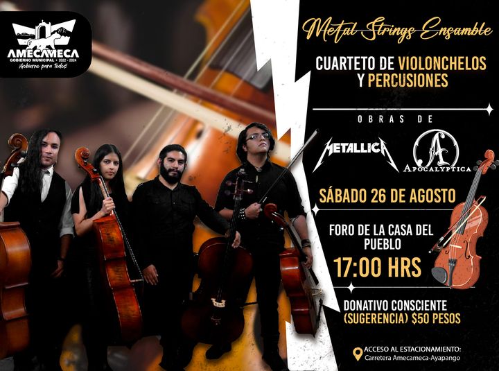 Pasa un sabado lleno de rock con el Metal Strings