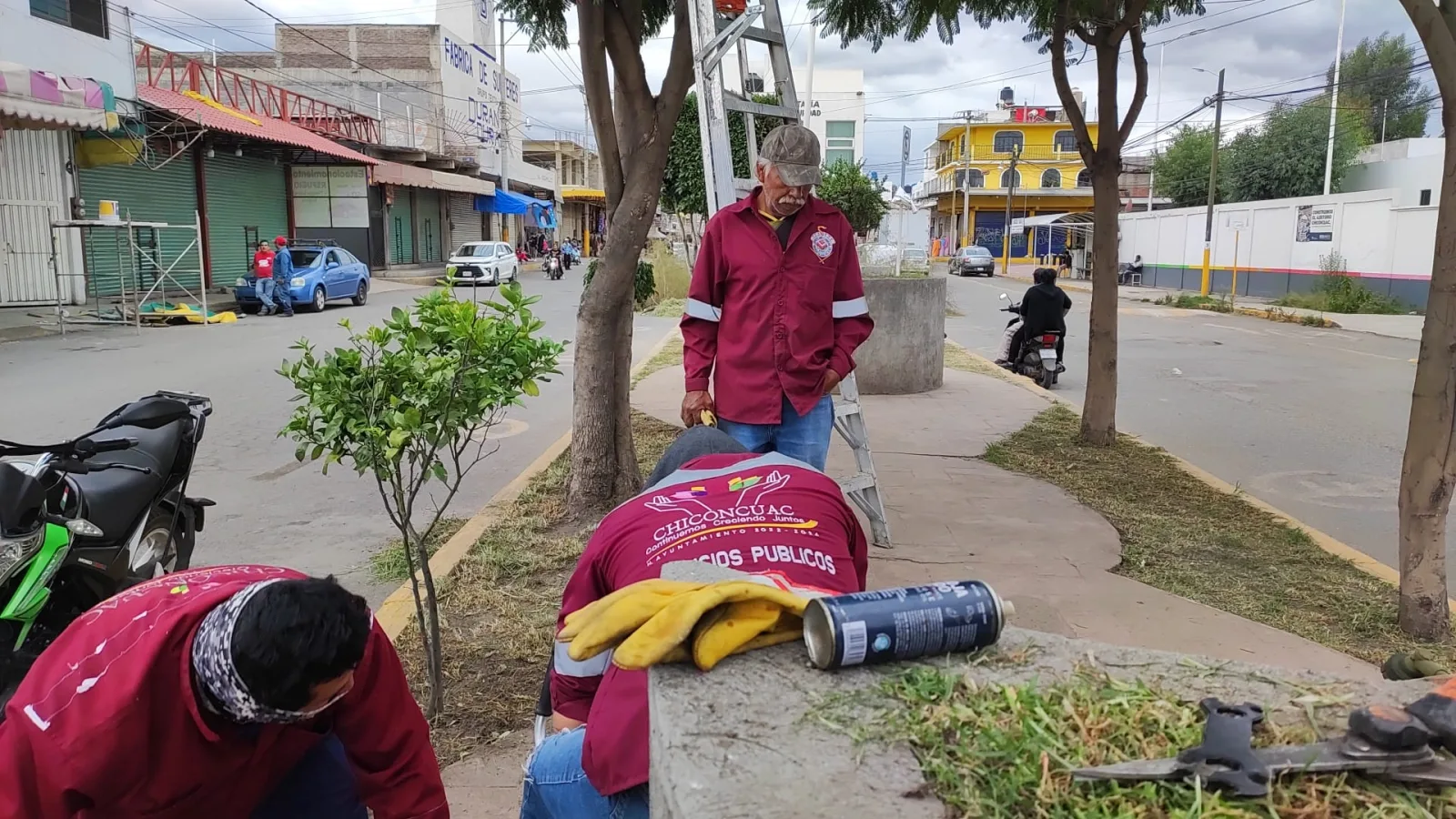 Personal de parques y panteones realizaron las siguientes actividades en scaled