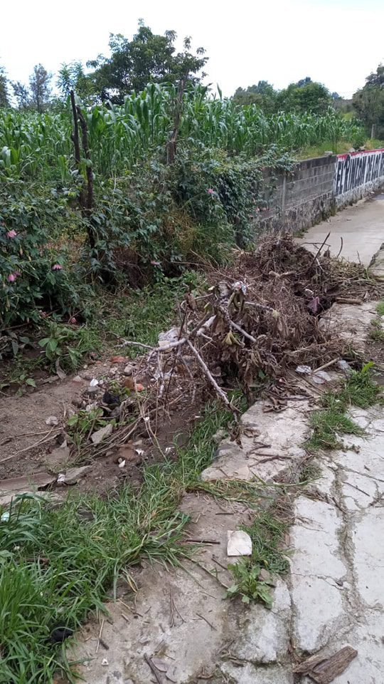 Por parte de Proteccion Civil se llevo a cabo la