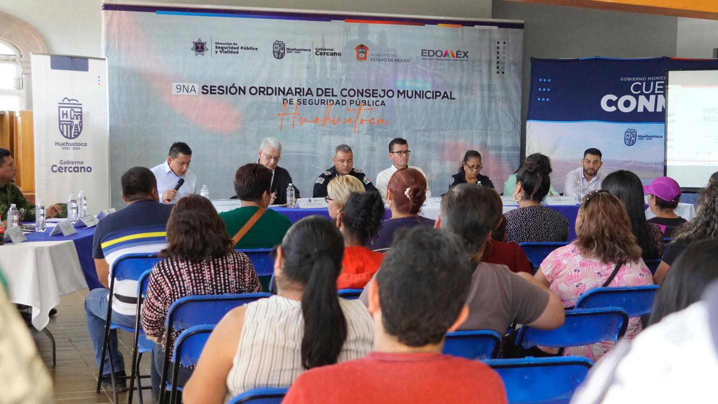 SESION ORDINARIA DE SEGURIDAD PUBLICA El dia de hoy