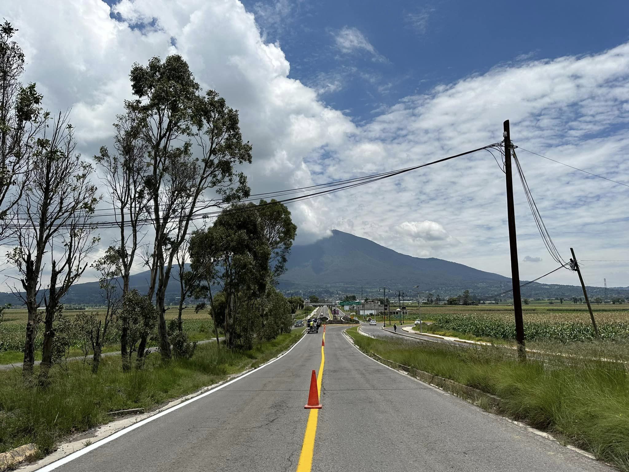 Seguimos avanzando en el mantenimiento del Boulevard de acceso principal