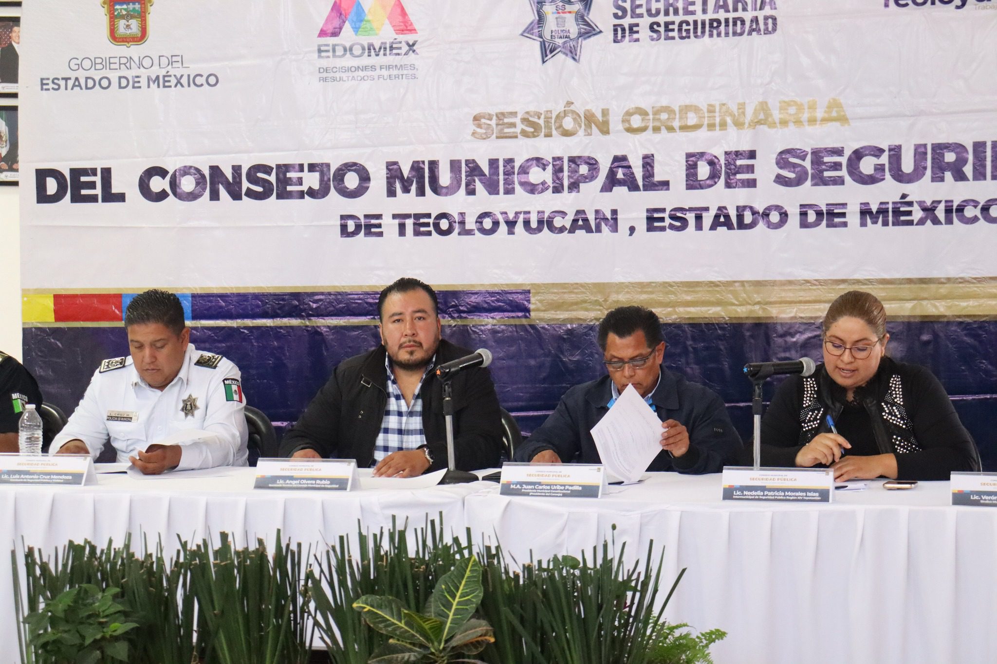 Sesion Ordinaria del Consejo Municipal de Seguridad Publica de