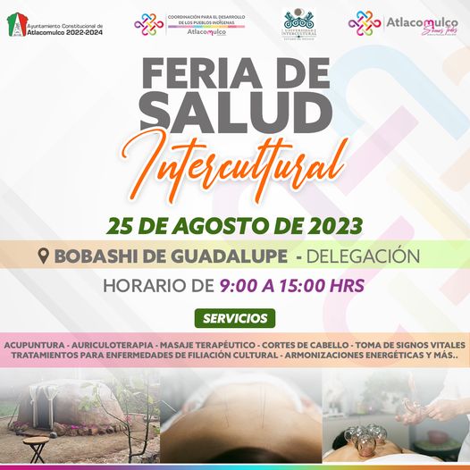 Te invitamos a las Ferias de Salud Intercultural en donde