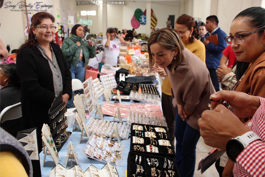 Un dia increible en el bazar de mujeres emprendedoras ¡Felicito