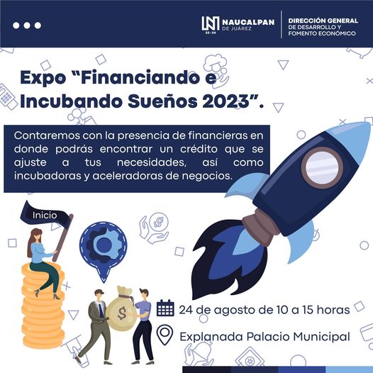 ¡Atencion emprendedores de Naucalpan ¿Estas listo para llevar tu negocio