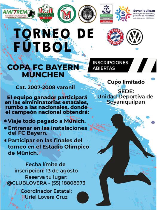 ¡Atencion futbolistas Les invitamos a participar y vivir esta gran