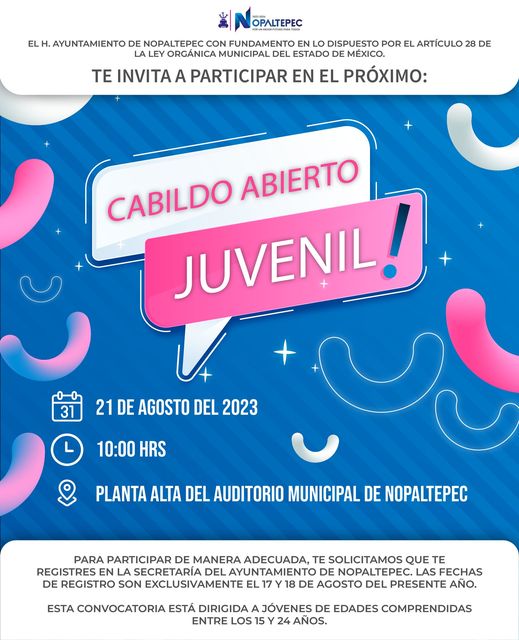 ¡Atencion jovenes de 15 a 24 anos ¿Quieres hacer escuchar