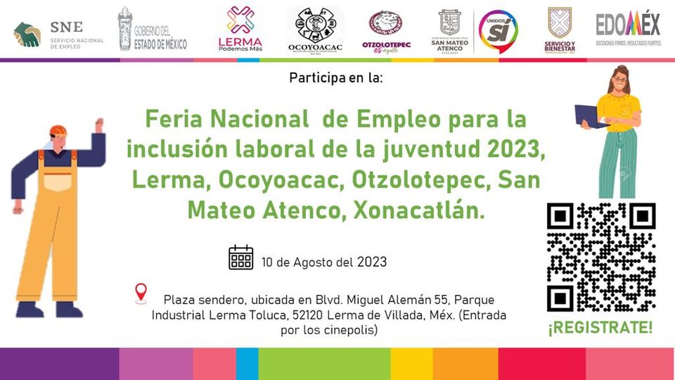 ¡Atencion jovenes de Otzolotepec ¡No te pierdas la emocionante Feria