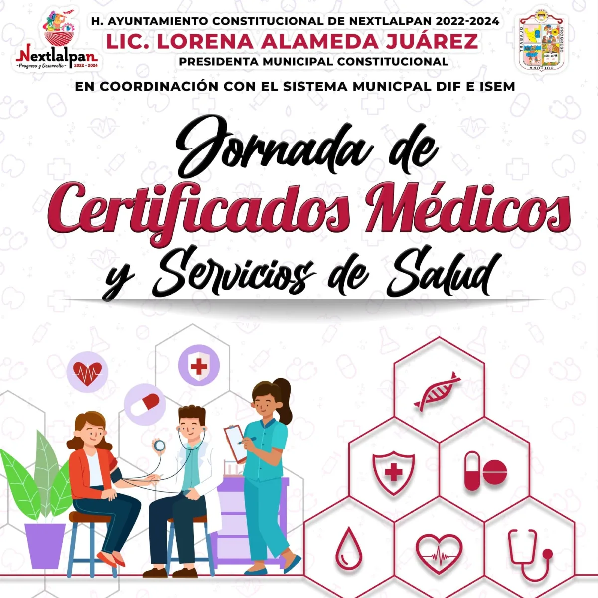 ¡Celebramos la exitosa jornada de salud en Nextlalpan Durante esta