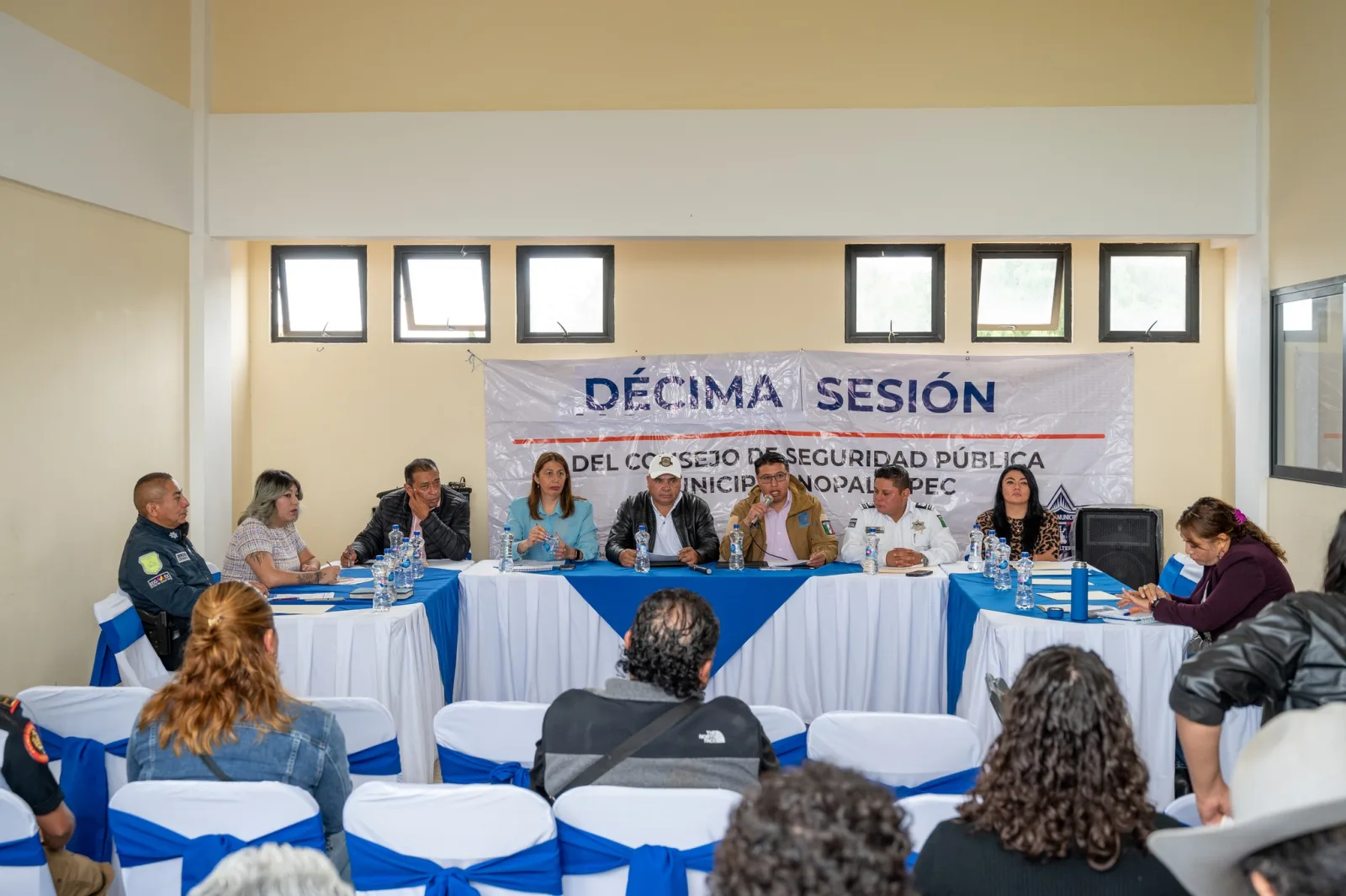 ¡Decima sesion del Consejo de Seguridad Publica Municipal Con gran scaled