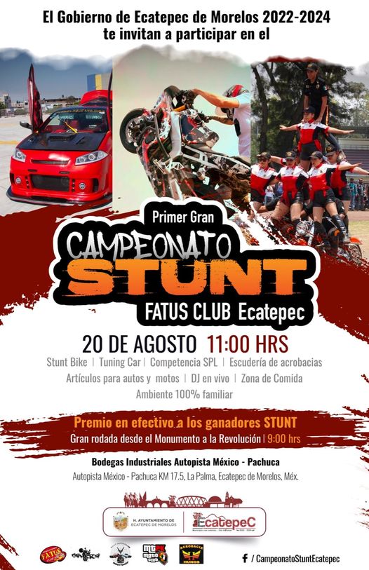 ¡El primer gran CampeonatoStunt esta a la vuelta de la