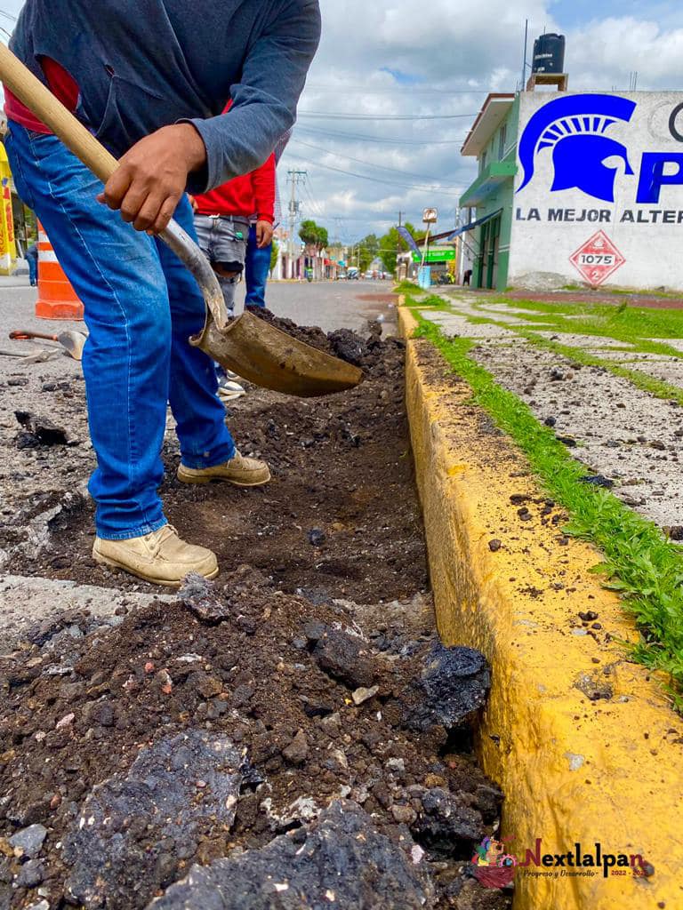 ¡En Nextlalpan no paramos Les compartimos los trabajos que realizaron