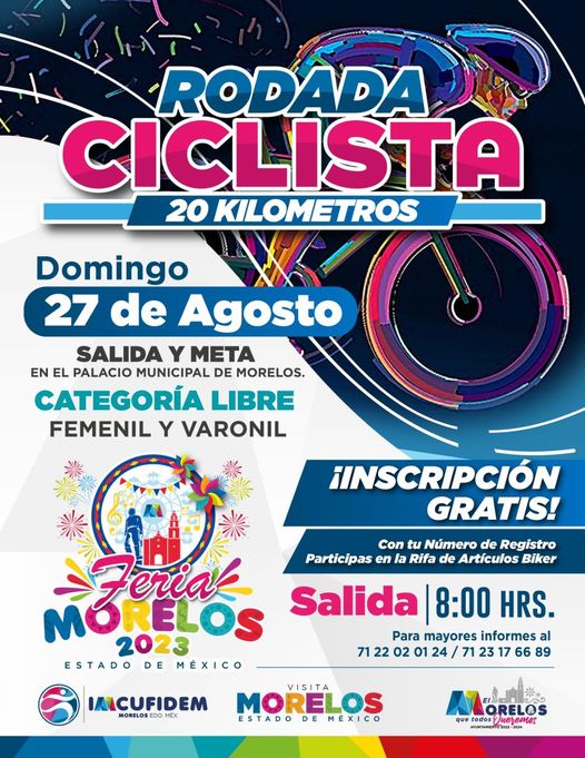 ¡Este proximo Domingo se llevara a cabo la Rodada Ciclista