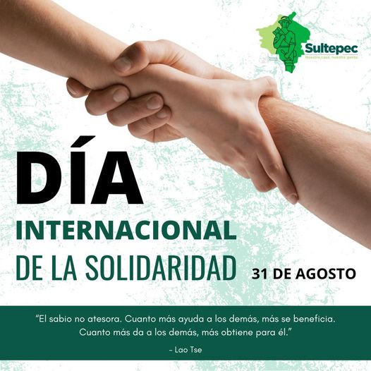 ¡Feliz Dia Internacional de la Solidaridad