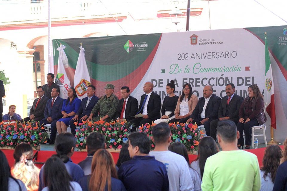 ¡Festejemos juntos el 202 aniversario de la erección del Municipio de #Otumba!