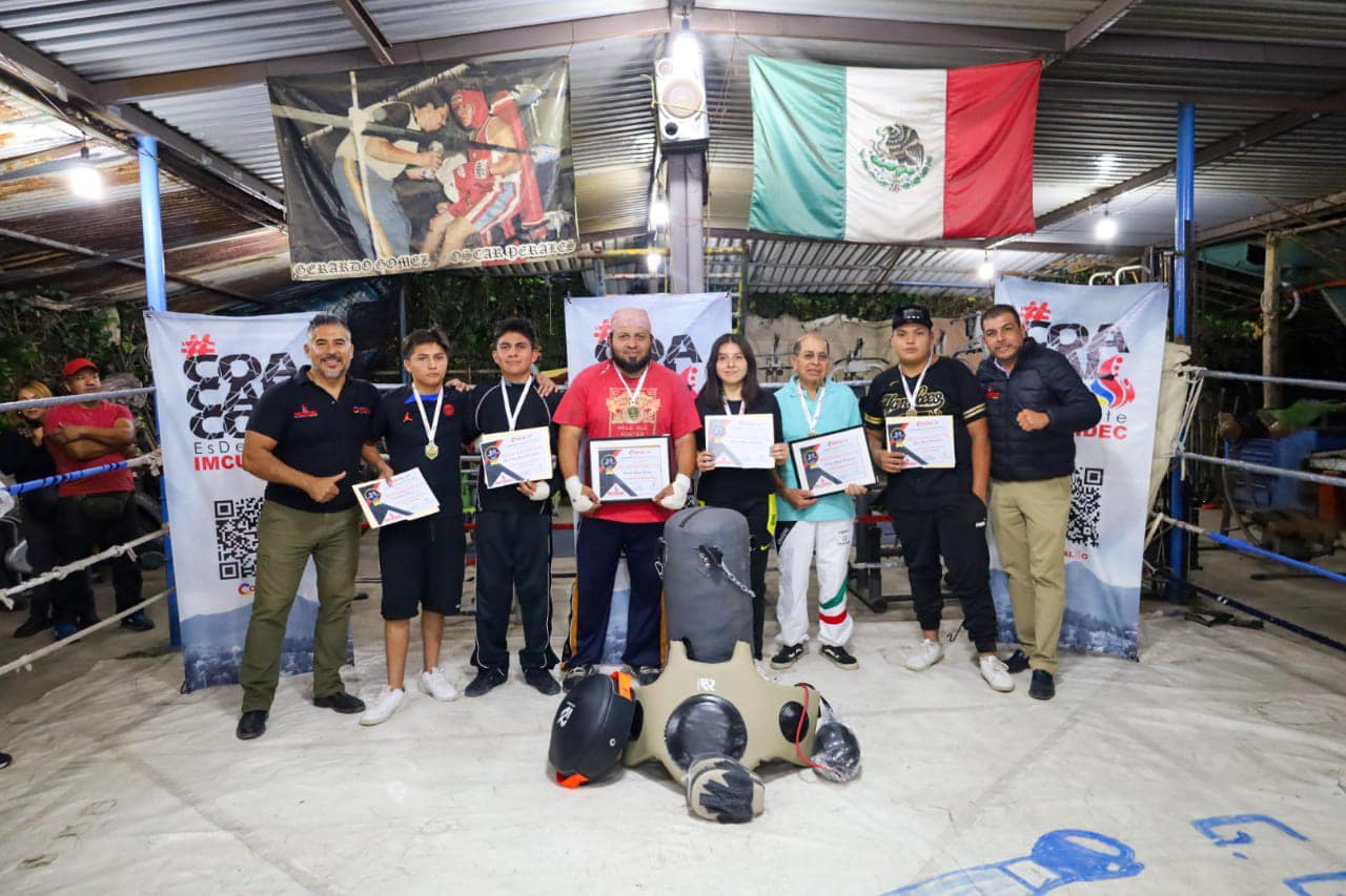 ¡Gracias por acompanarnos en la exhibicion de box realizada por