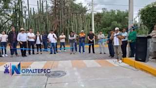 ¡Inauguracion de Calles en Nopaltepec El pasado sabado 19 de