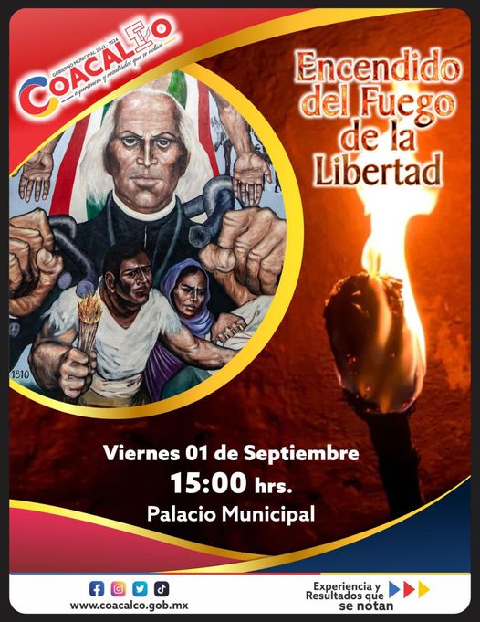 ¡Iniciamos las fiestas patrias con el Encendido del Fuego de